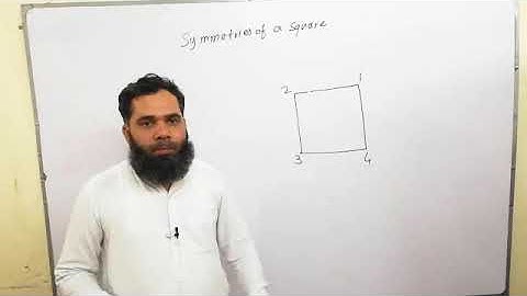 Symmetries of Square || D4 Group || Diheral Group