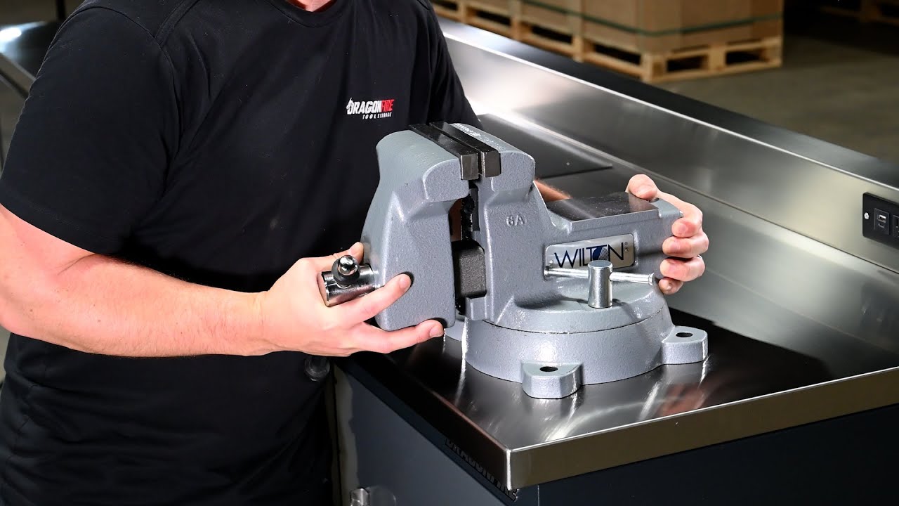 Universal Bench Vise Mounting Plate Kit Instructions