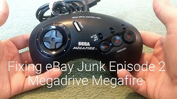 Fixing eBay Junk Episode 2 - Megadrive Megafiire Controller