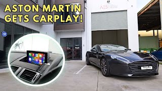 You Can Now Add CarPlay to An Older Aston Martin!