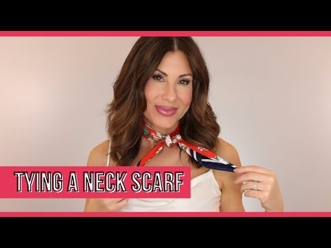 How To Tie A Neck Scarf