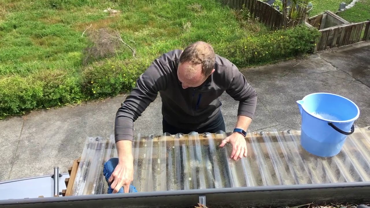 How to clean polycarbonate roofing YouTube