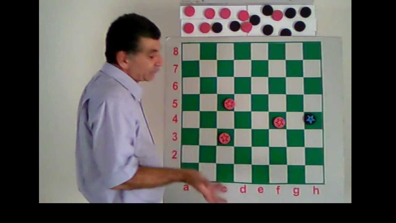 A Forçada no jogo de damas