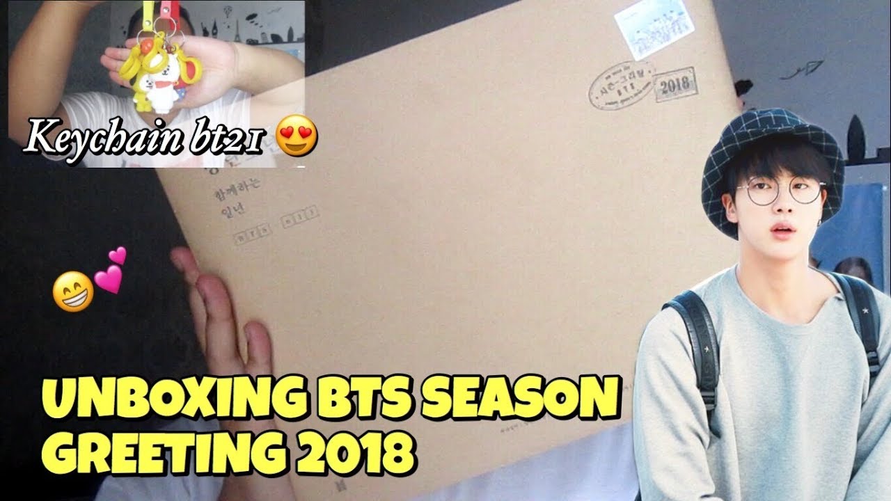 BTS SEASON GREETING 2018 UNBOXING [Bahasa Indonesia]