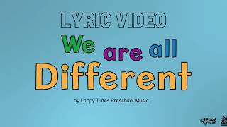 We Are All Different | Lyric Video | Embracing differences | Preschool Music | Bilingual Music Net Worth