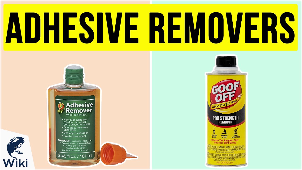 10 Best Adhesive Removers 2020 