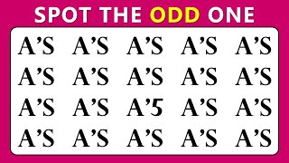 HOW GOOD ARE YOUR EYES? | CAN YOU FIND THE ODD WORDS? l Puzzle Quiz - #134