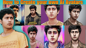 Make your ai avatars for free| midjourney free alternative | Stable Diffusion