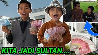 NEMU UANG DIJALAN ARIK DAN BOCIL MENDADAK JADI SULTAN ! Drama Parodi | Mikael Family