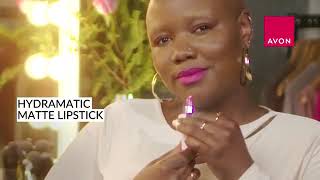 AVON HYDRAMATIC MATTE LIPSTICK ✨ #avon #makeup #new #hydramaticlipstick #brochure