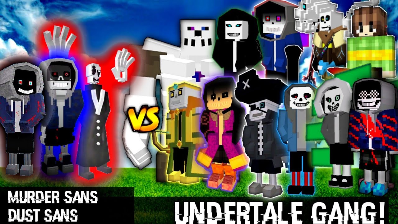 murder sans  Minecraft Skins