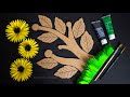 Beautiful Wall Hanging Craft / Cardboard craft For Home Decoration /Paper Flower wall hanging