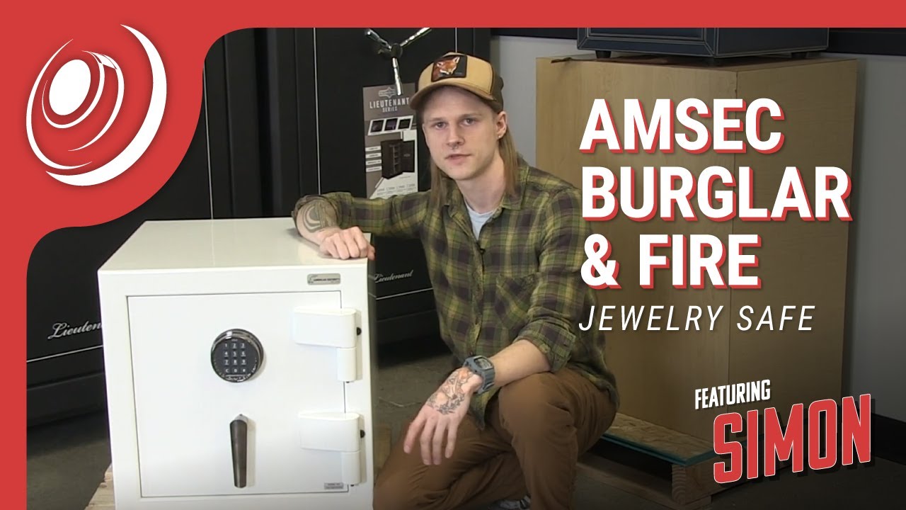 AMSEC JS2020E5 Burglar & Fire Jewelry Safe - Safe and Vault Store.com