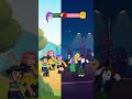 ROBLOX TEAM vs RUMI, MIRA &amp; ZOEY! Dance Battle 🔥💃 #shorts