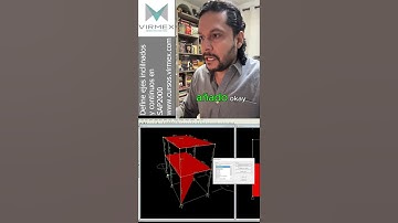 Define ejes inclinados y continuos en #sap2000 #virmex #virmexsap #sismo #estructuras