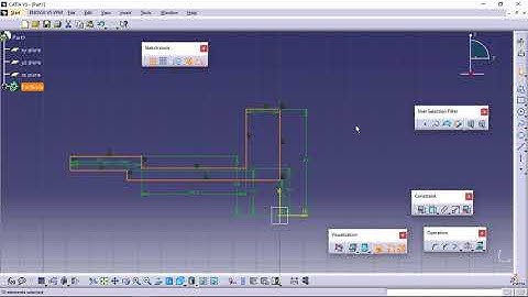 Catia V5 Part Design Exercise - 1