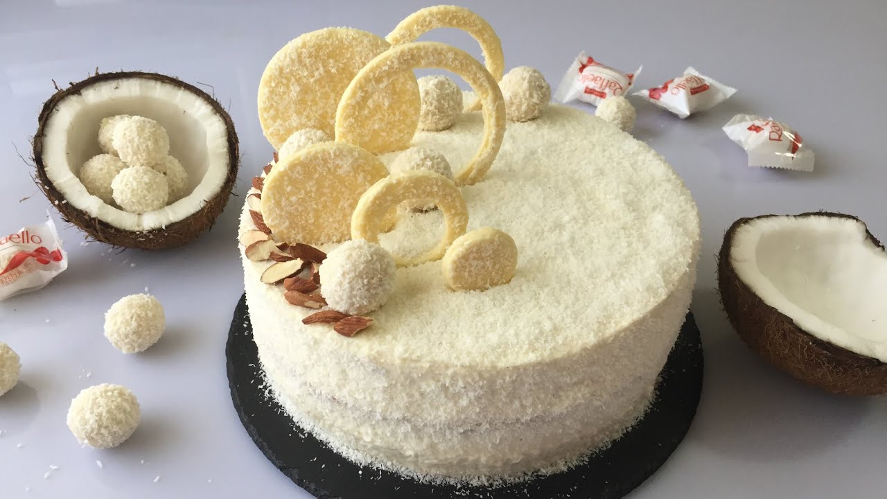 Torta Raffaello