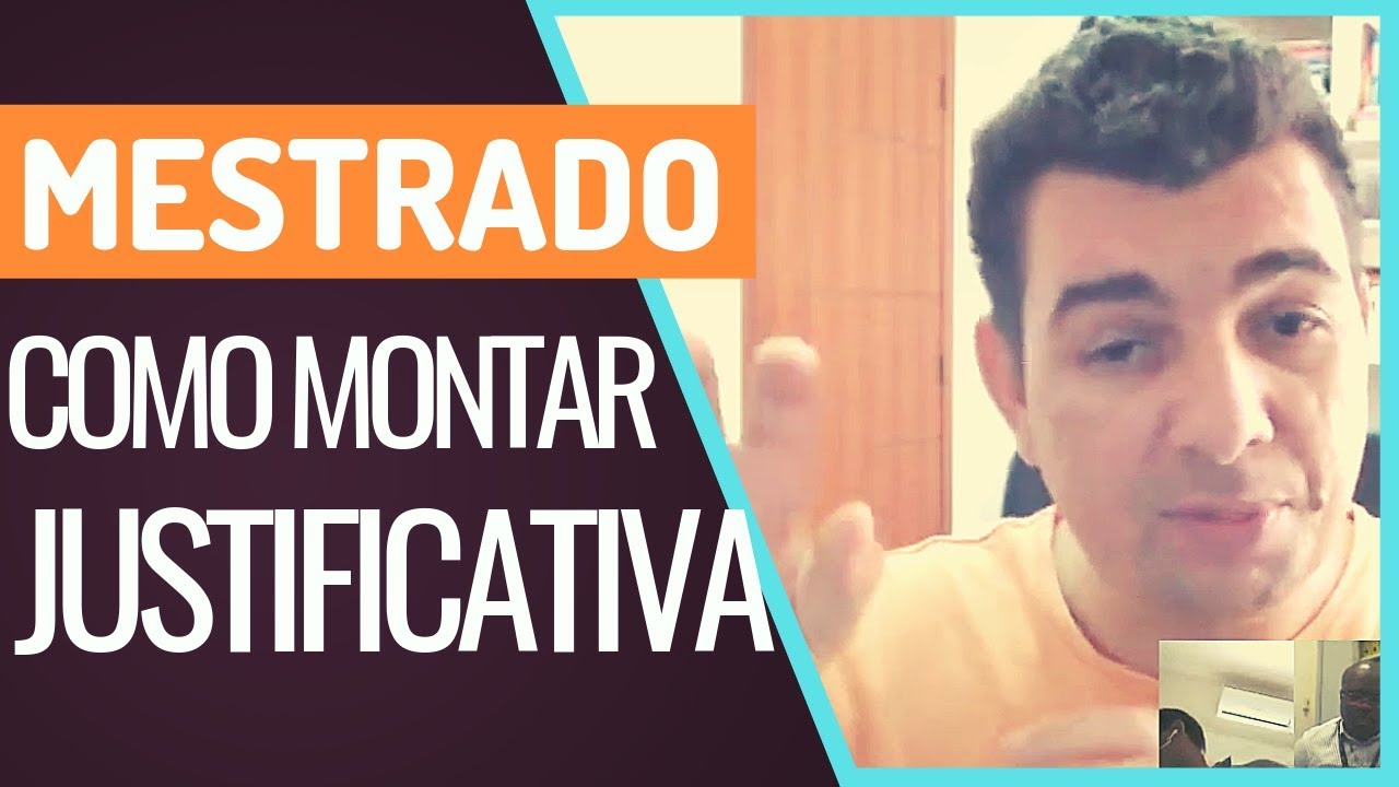 A história para a contextualização da justificativa na dissertação de mestrado