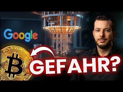DURCHBRUCH bei QUANTENCOMPUTERN! 🚨 BITCOIN laut GOOGLE FRÜHER in GEFAHR als gedacht! 🤔