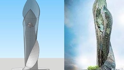 How to Model Skyscraper in Sketchup / essentials