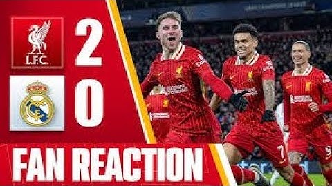 Liverpool vs Real Madrid 2 0 Highlights || Champions League 24/25