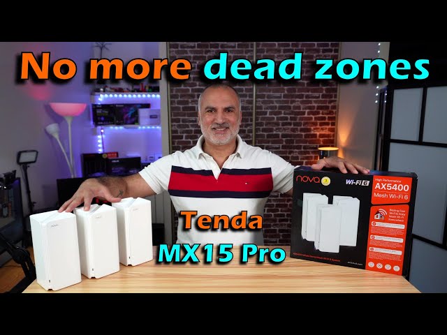 Tenda Nova MX15 Pro AX5400 Wi-Fi 6 Mesh - Review and Setup Guide