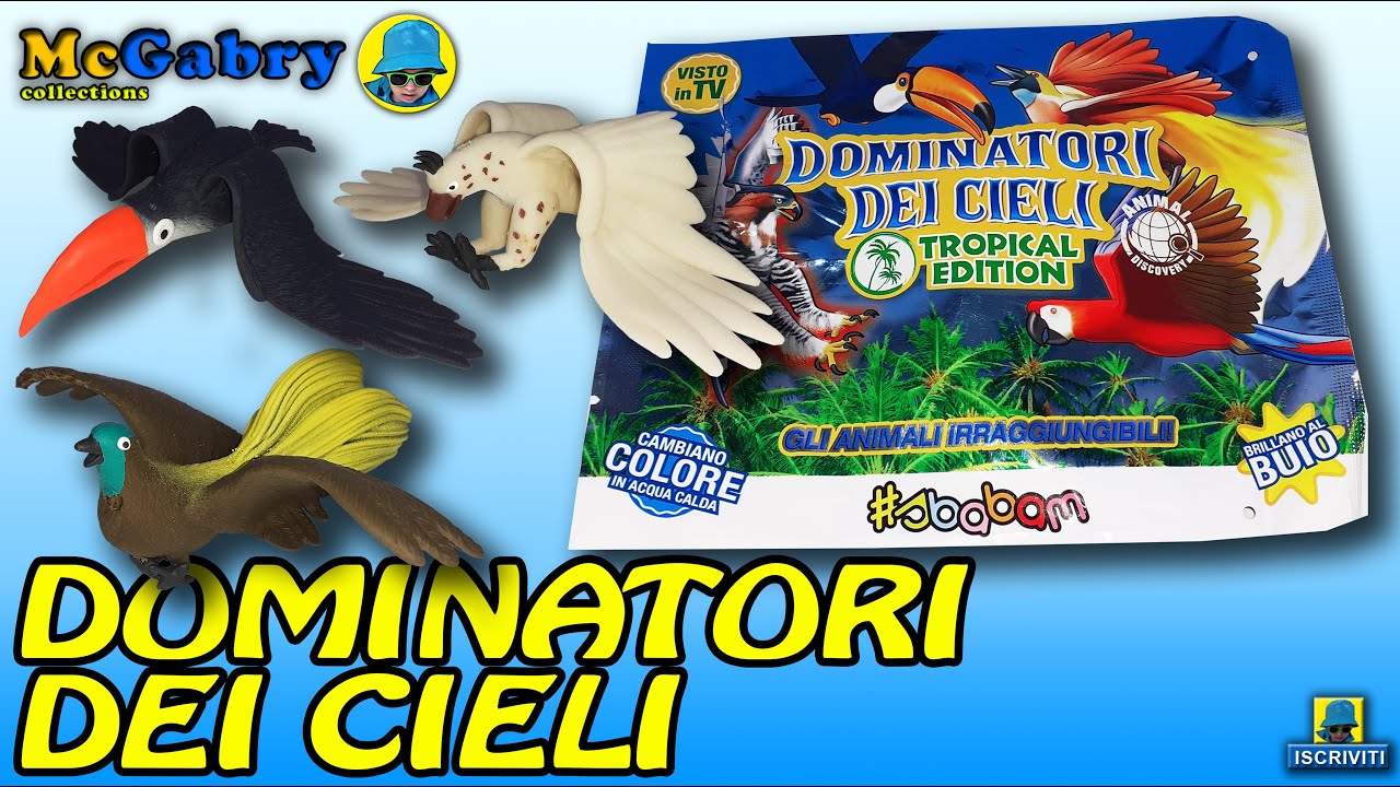 Dominatori Dei Mari - Serie Completa Di 16 Animali Sbabam, Usati Come Nuovi