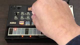 volca drum minimal jam