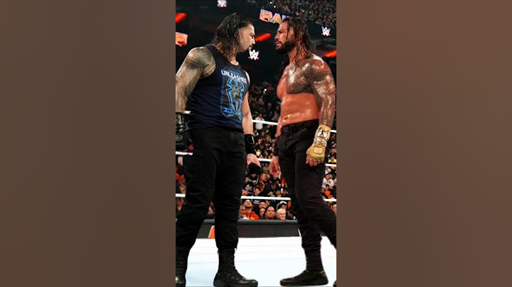 Tribal Chief Roman Reigns vs Big Dog Roman Reigns | WWE Multi-Universe Part 2 ( Fan Made)