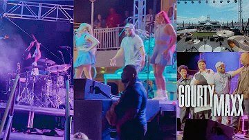 Gourty Maxx performing with Musiq Soulchild - Maxwell urban suite hang cruise 2024 - Bahamas