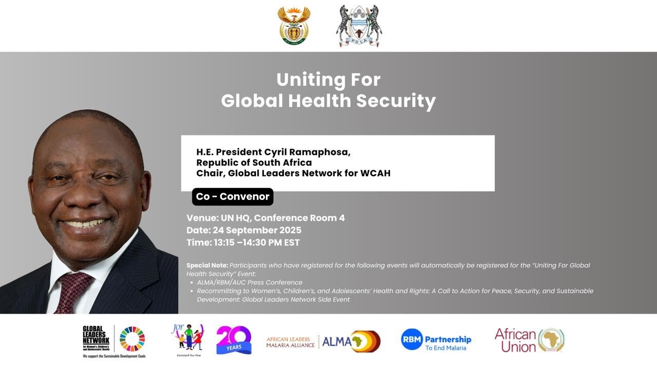High-level meeting on Recommitting to Women's, Children's, and ...