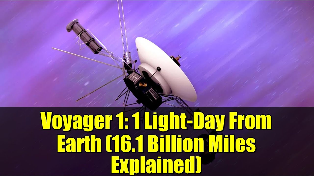 Voyager 1: 1 Light-Day From Earth (16.1 Billion Miles Explained)
