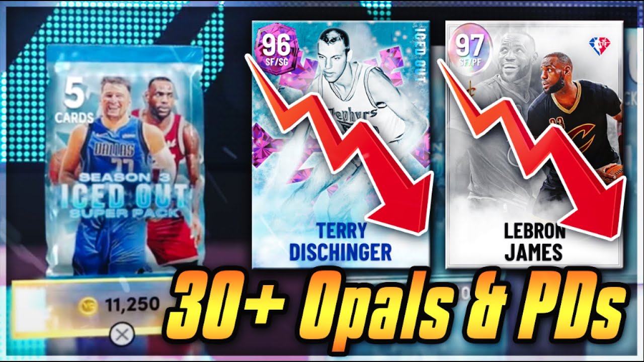 2K ADDED 30+ OPALS & PDs INTO SUPER PACKS IN NBA 2K22 MyTEAM!! DID THE ...
