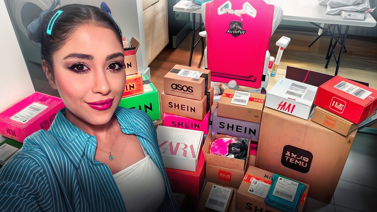آنباکسینگ محصولا شین و تمو😭❌ unboxing shein and Temu