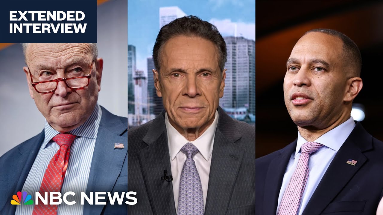Andrew Cuomo says Schumer, Jeffries ‘doing the right thing’ amid shutdown