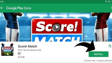 SCORE! MATCH - ANDROID GAMEPLAY ( GOOGLE PLAYSTORE )