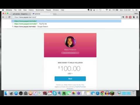 How to create your personal paypal.me link