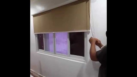 roller shade-installation #home #curtains #windowblinnds #curtainblinds
