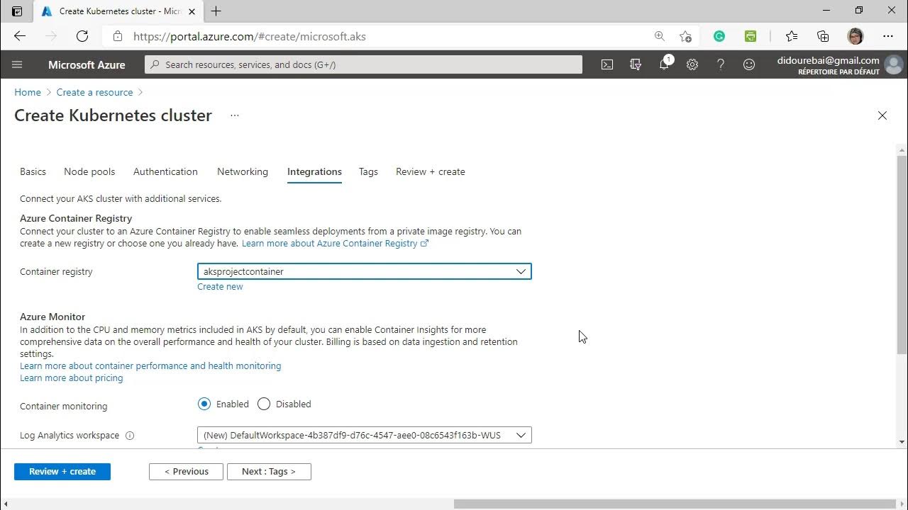 Create AKS Cluster using Azure Portal - YouTube