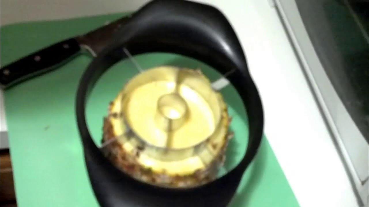 How to use pampered Chef pineapple Wedger/Ring/Slicer, POSITIVE REVIEW