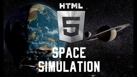 Space VFX shaders using Godot - presented in a Web based demo