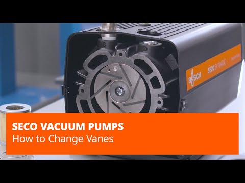 How to Change Vanes in SECO Vacuum Pumps