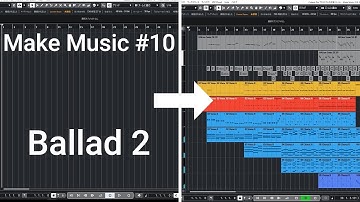 how to make analog ballad【Cubase 】