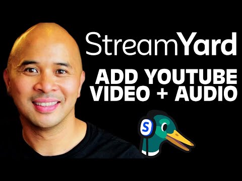 Easy Way to Share YOUTUBE VIDEO & AUDIO inside @Streamyard | Tutorial