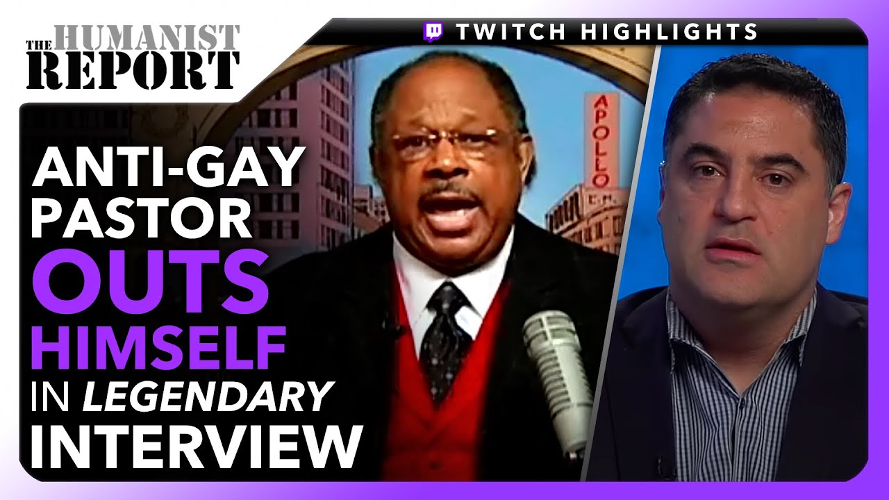 Hate Preacher Shares WAY Too Much During Hilariously Bizarre Homophobic Screed