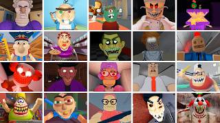 Grumpy Granescape Baby Bobbydhuurs Dungeonescape Papa Pizzas Roblox Jumpscarese