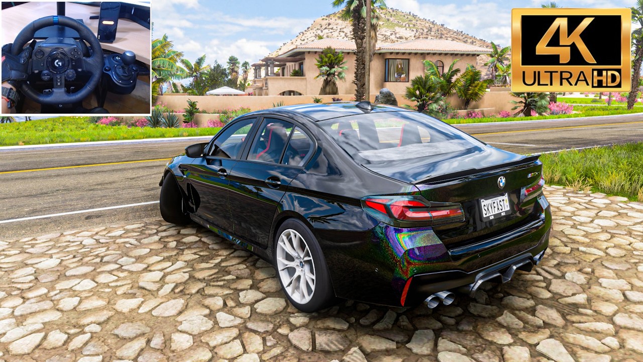 1178HP BMW M5 CS - Forza Horizon 5 | Logitech G923 Steering Wheel