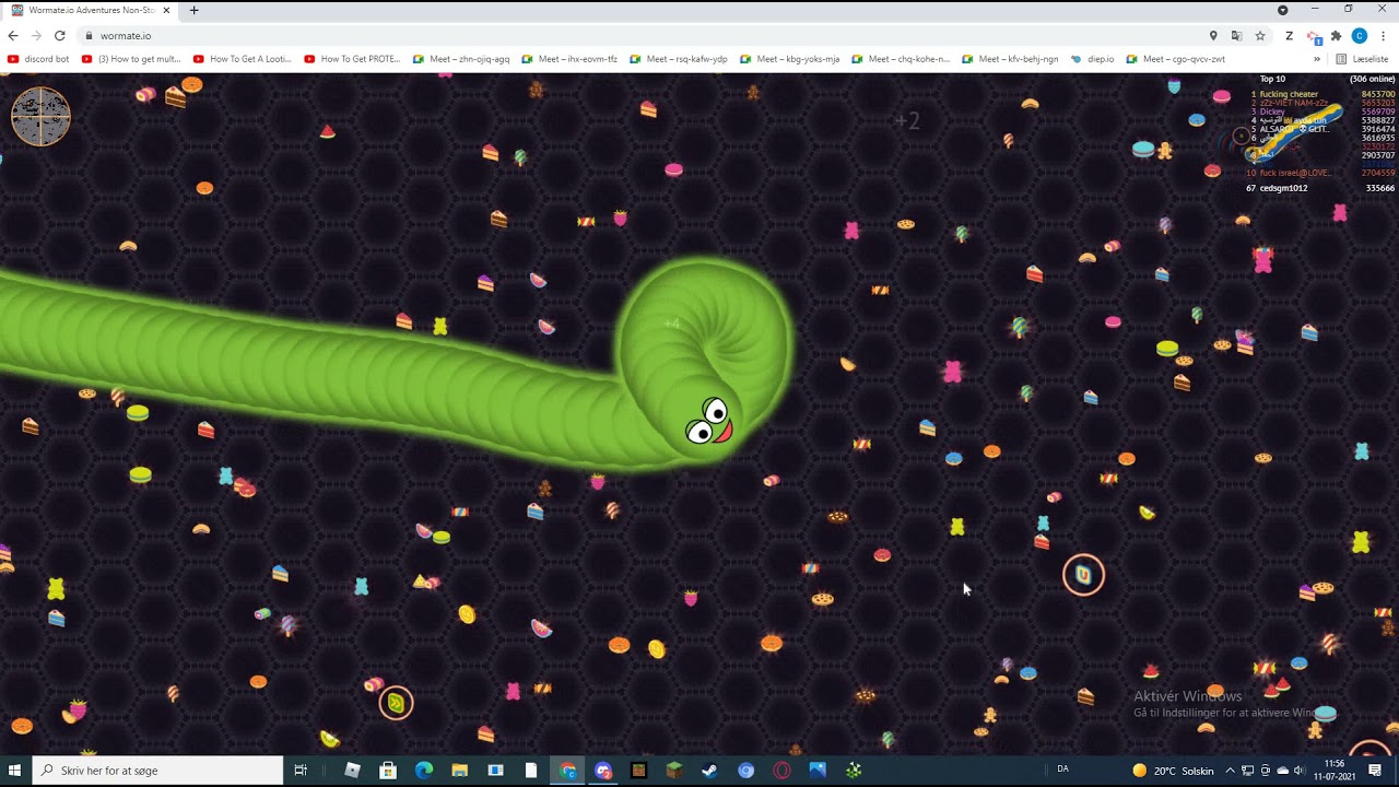 330k score wormate.io