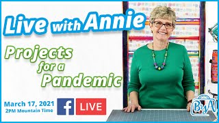 Week 11: Projects for a Pandemic (LIVE with Annie)