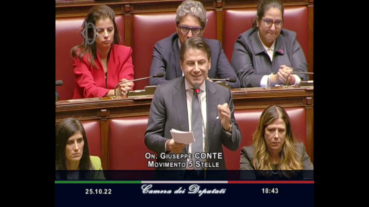 GIUSEPPE CONTE REPLICA A GIORGIA MELONI “NON VOTEREMO LA FIDUCIA A QUESTO GOVERNO”